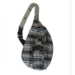 Kavu Rope Sling Bag Geometric Tribal Print